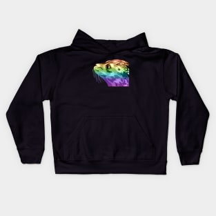 Rainbow Seal Kids Hoodie